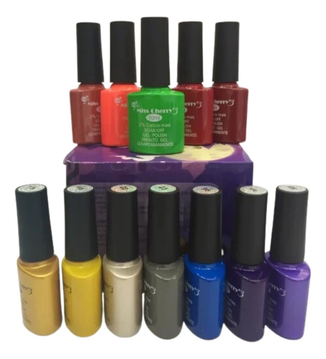 Gama 12 Gel Miss Cherry 10 Ml Semipermanente - Elige La Gama - GAMA W