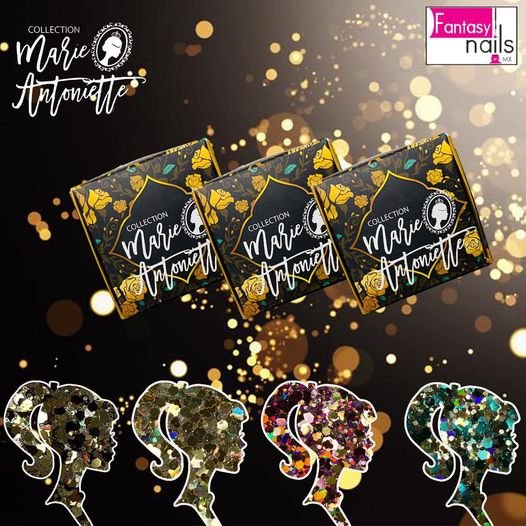 Collection Maria Antonieta Fantasy Nails (4 Acrílicos)