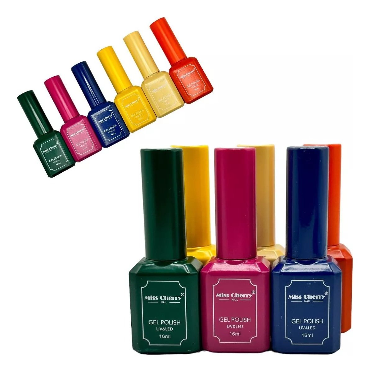 Gama 6 Geles Miss Cherry 16 Ml - Elige La Gama - GAMA G