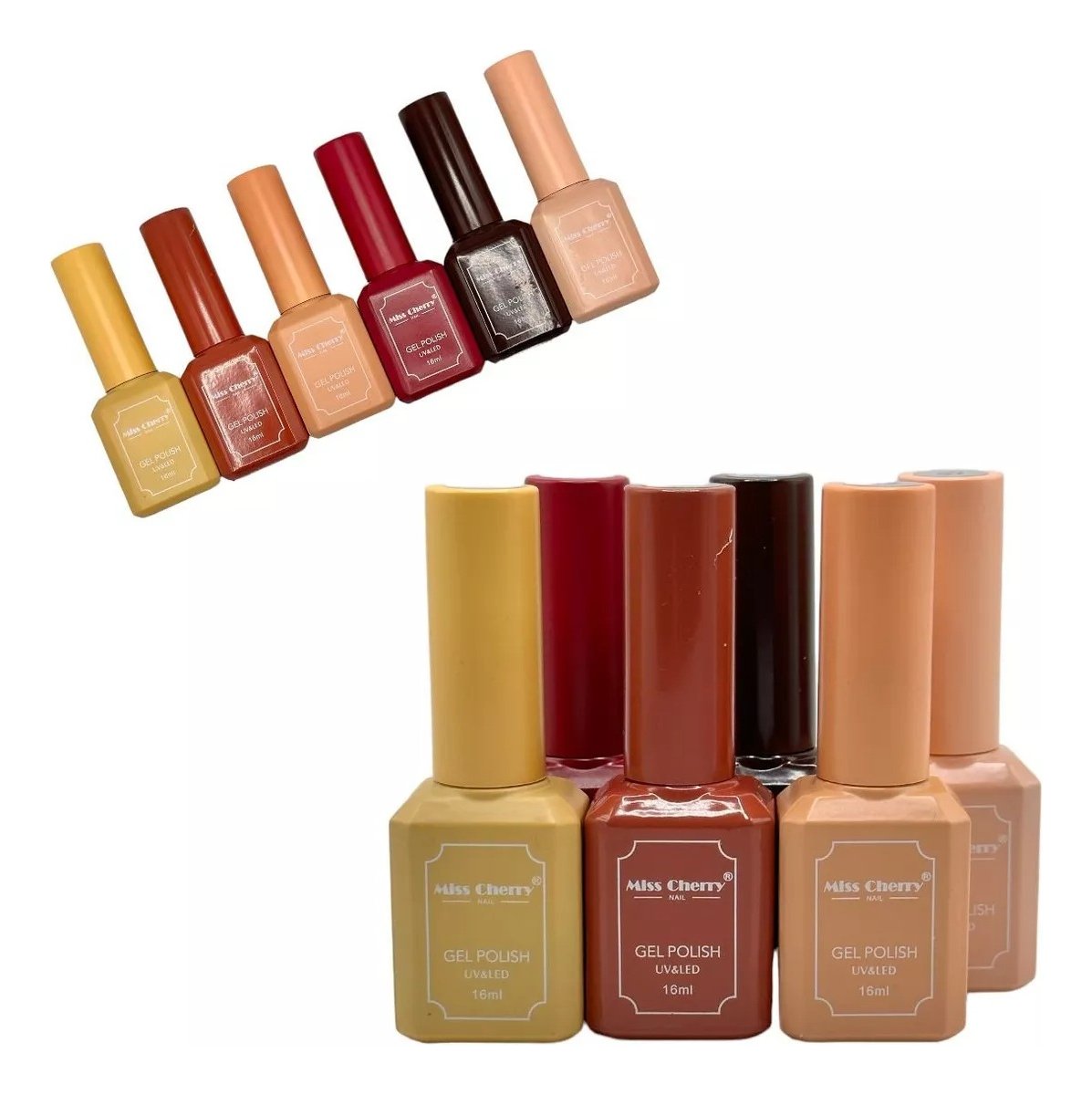 Gama 6 Geles Miss Cherry 16 Ml - Elige La Gama - GAMA R