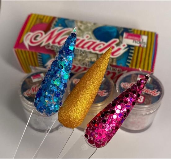 Collection Mariachi Fantasy Nails (3 Acrílicos)