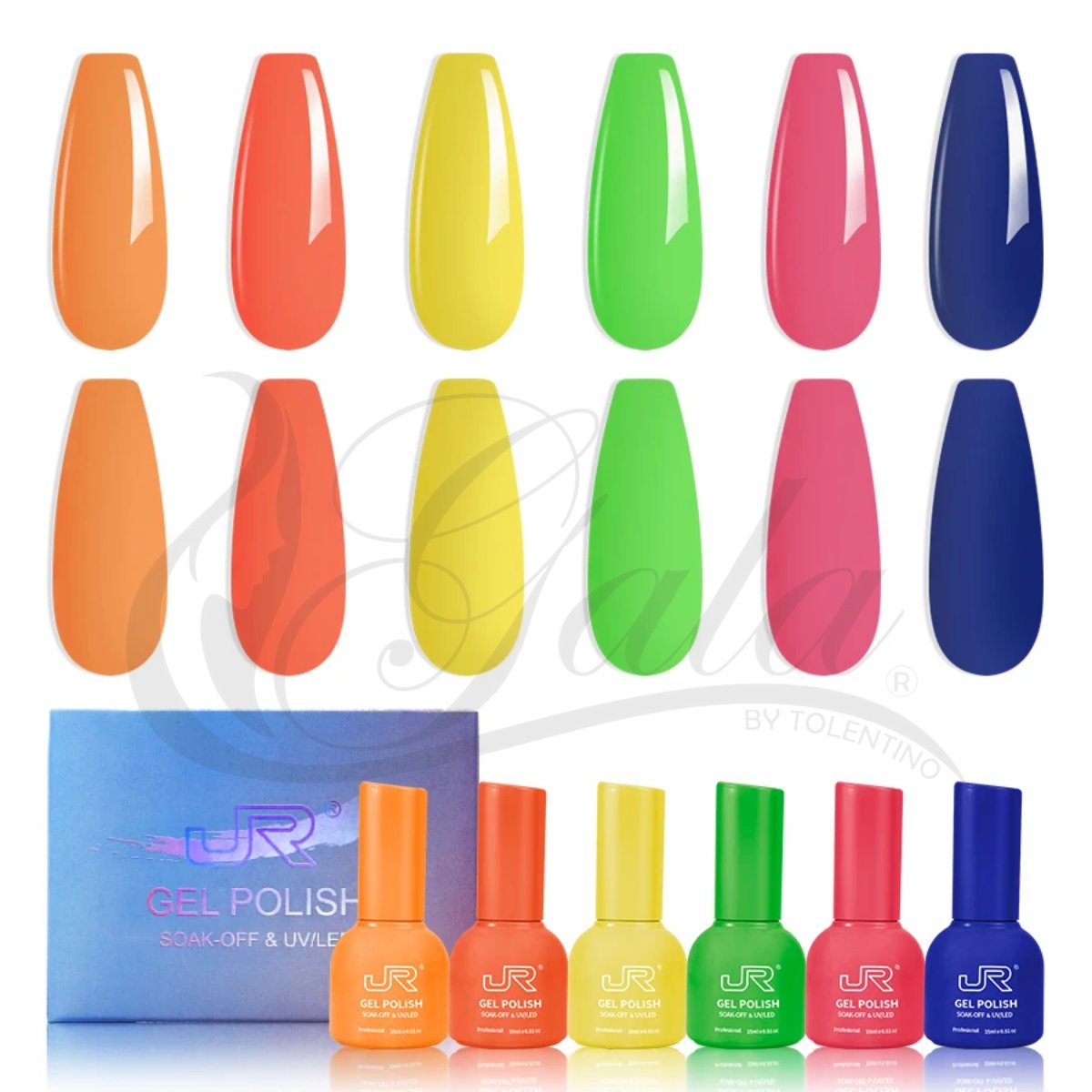 Gama Gel Semipermanente Jr 6Pz PREMIER De 15 ml - Elige Gama - Gama E
