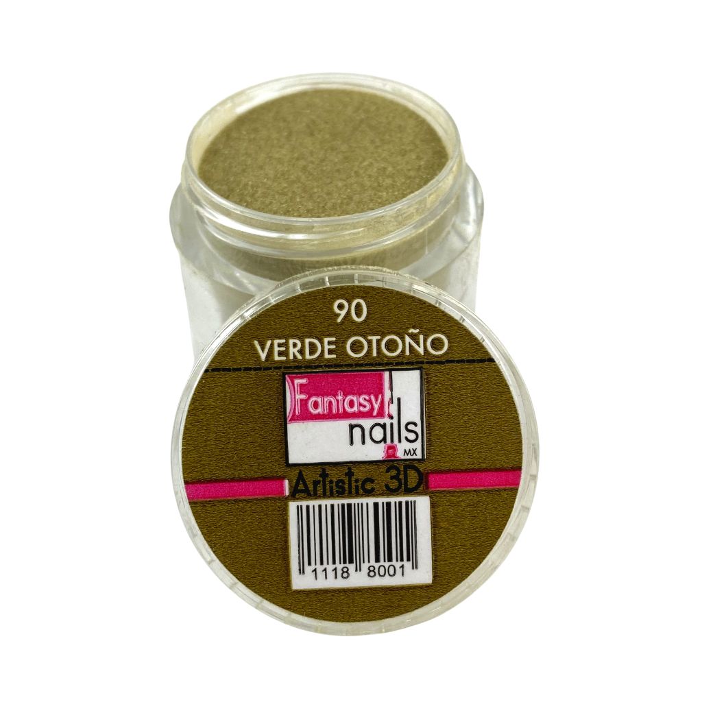 Acrílico Acricolor #90 Verde Otoño Fantasy Nails