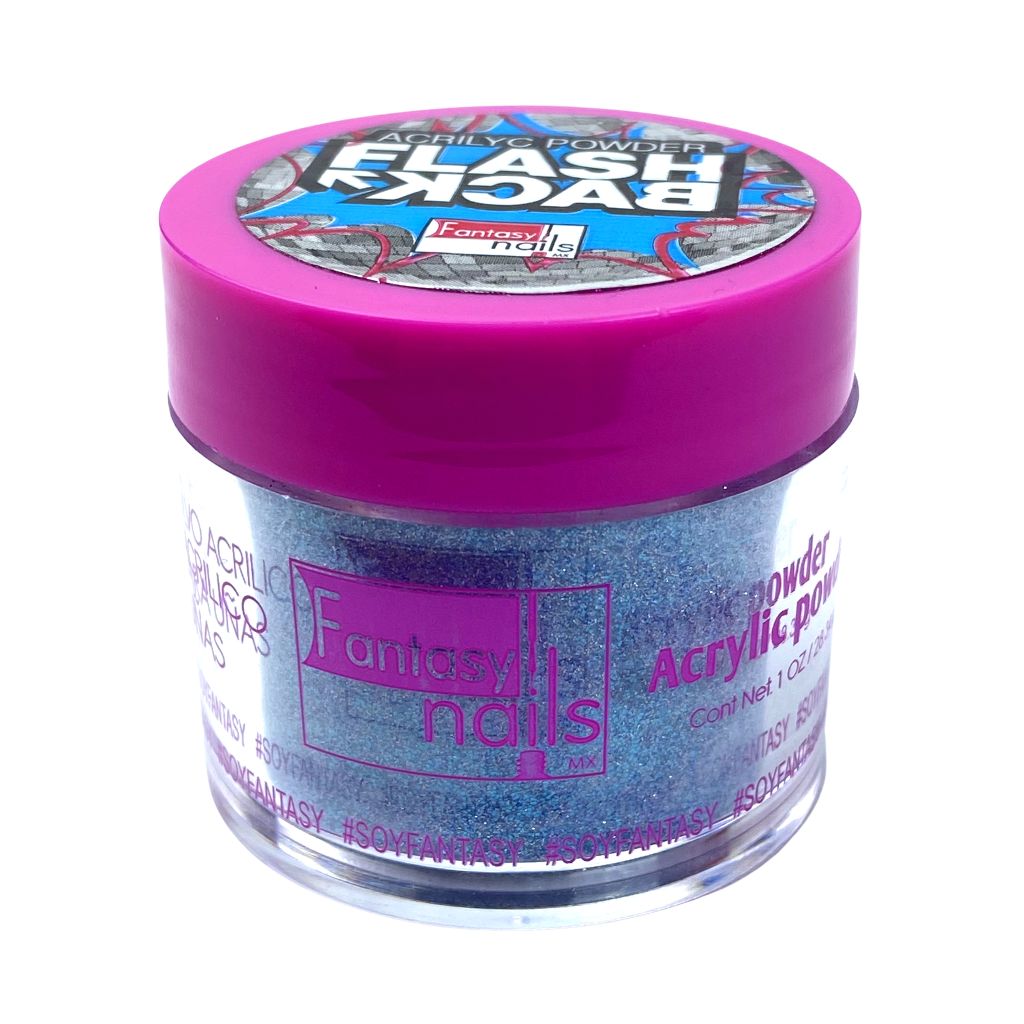 Acrílico Flash Back Azul 1 oz Fantasy Nails - Image 2