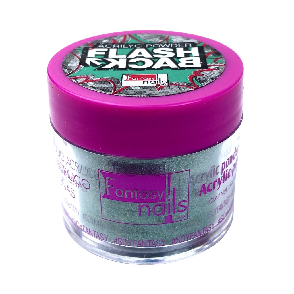 Acrílico Flash Back Verde 1 oz Fantasy Nails - Image 2