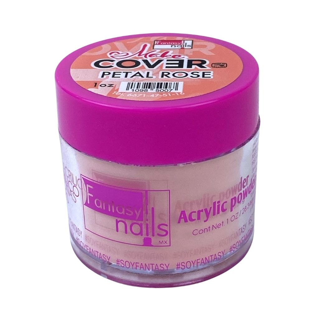 Acrílico Make Cover Petal Rose 1 oz Fantasy Nails - Image 2