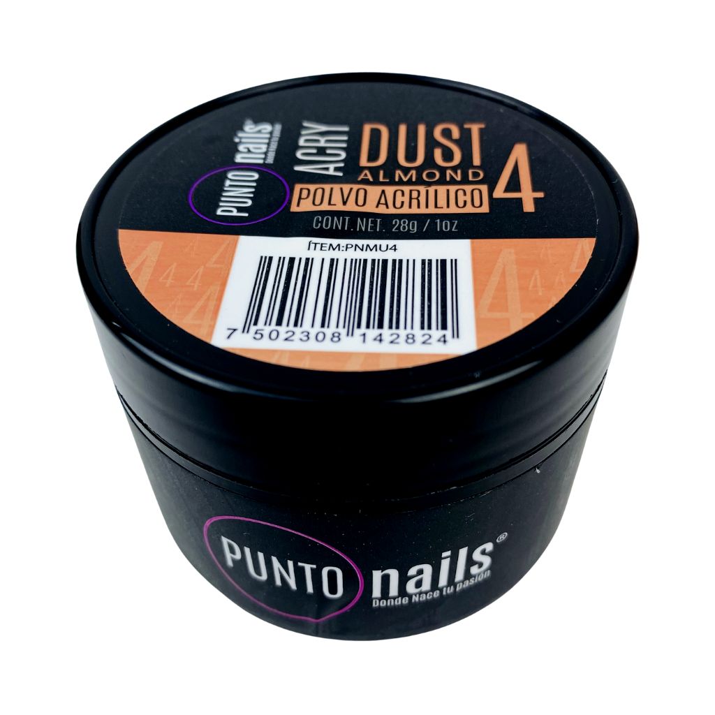 Acrílico Make Up Almond #4 1 oz Punto Nails - Image 2
