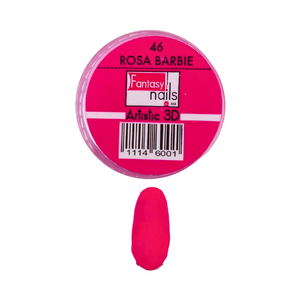Acrílico Acricolor #46 Rosa Barbie Fantasy Nails