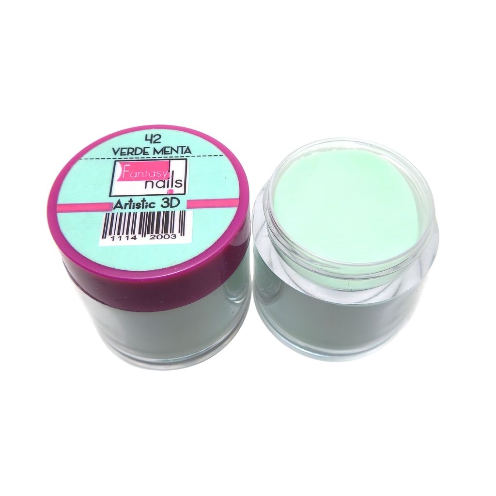 Acrílico Acricolor #42 Verde Menta Fantasy Nails