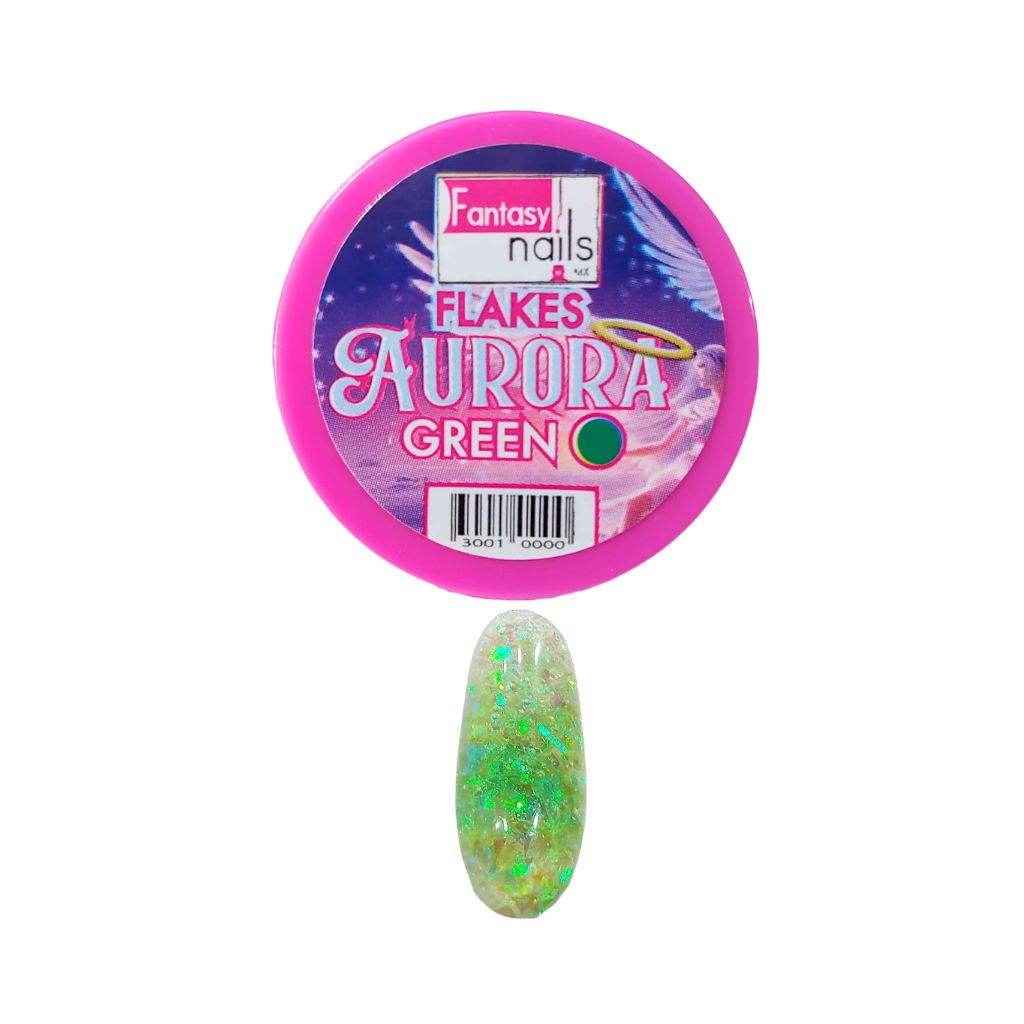 Acrílico Aurora Green 1 oz Fantasy Nails