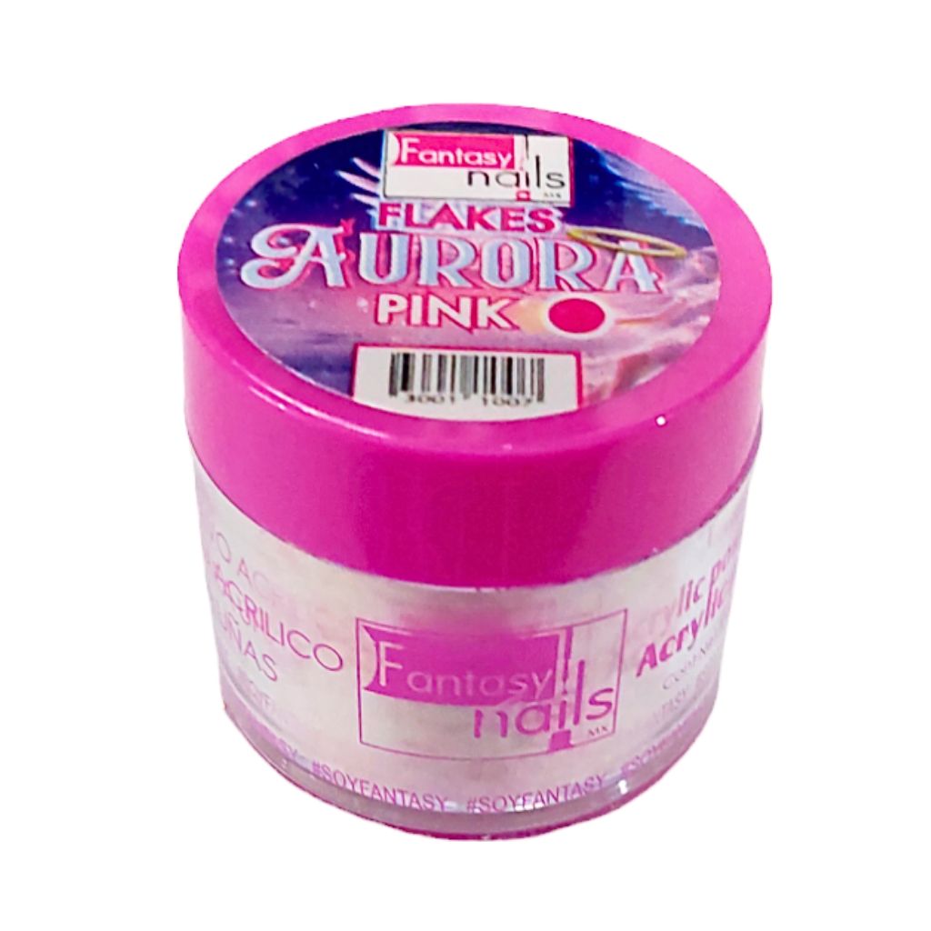 Acrílico Aurora Pink 1 oz Fantasy Nails - Image 3