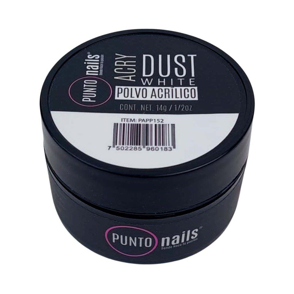 Acrílico Blanco 1/2 oz Punto Nails - Image 2
