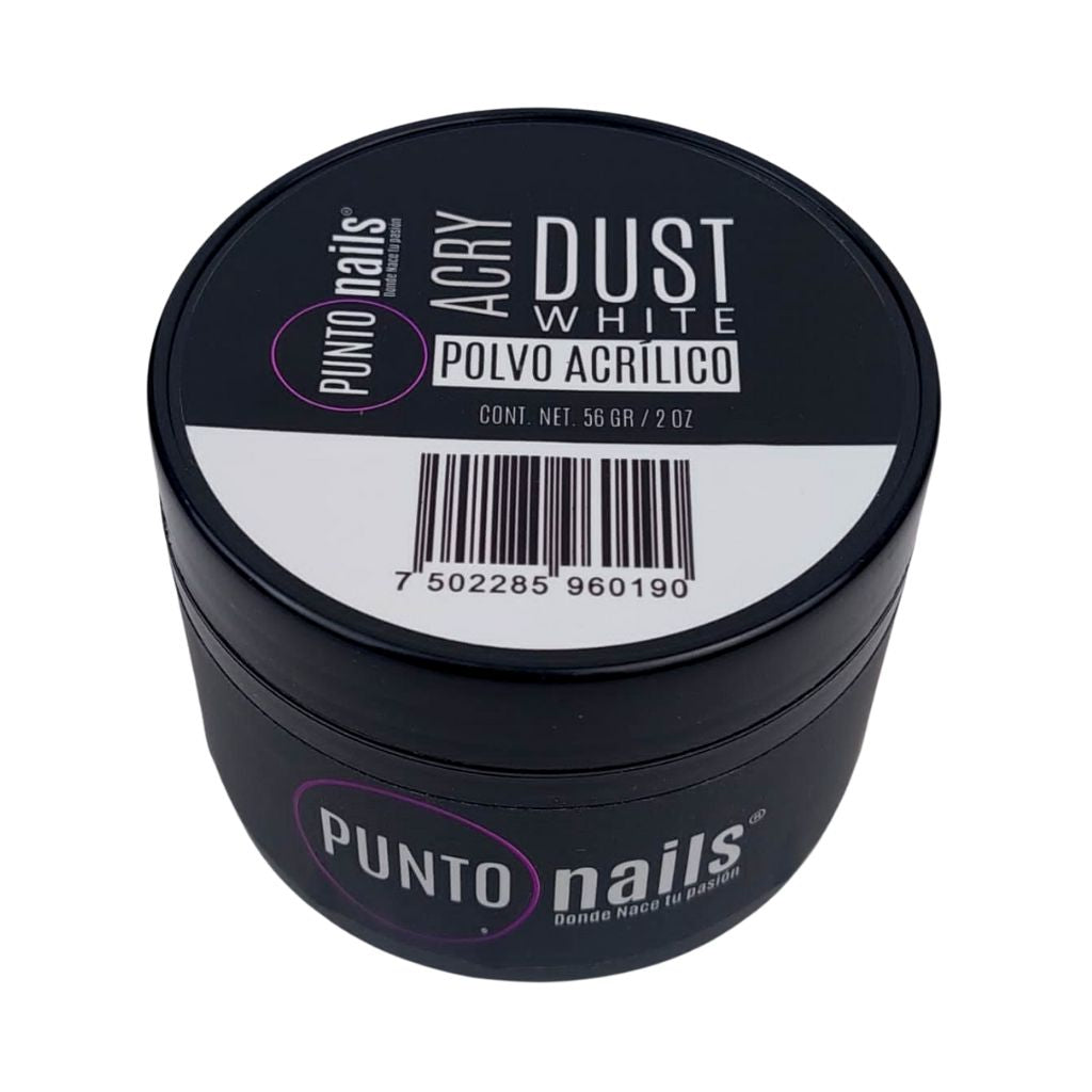 Acrílico Blanco 2 oz Punto Nails - Image 2