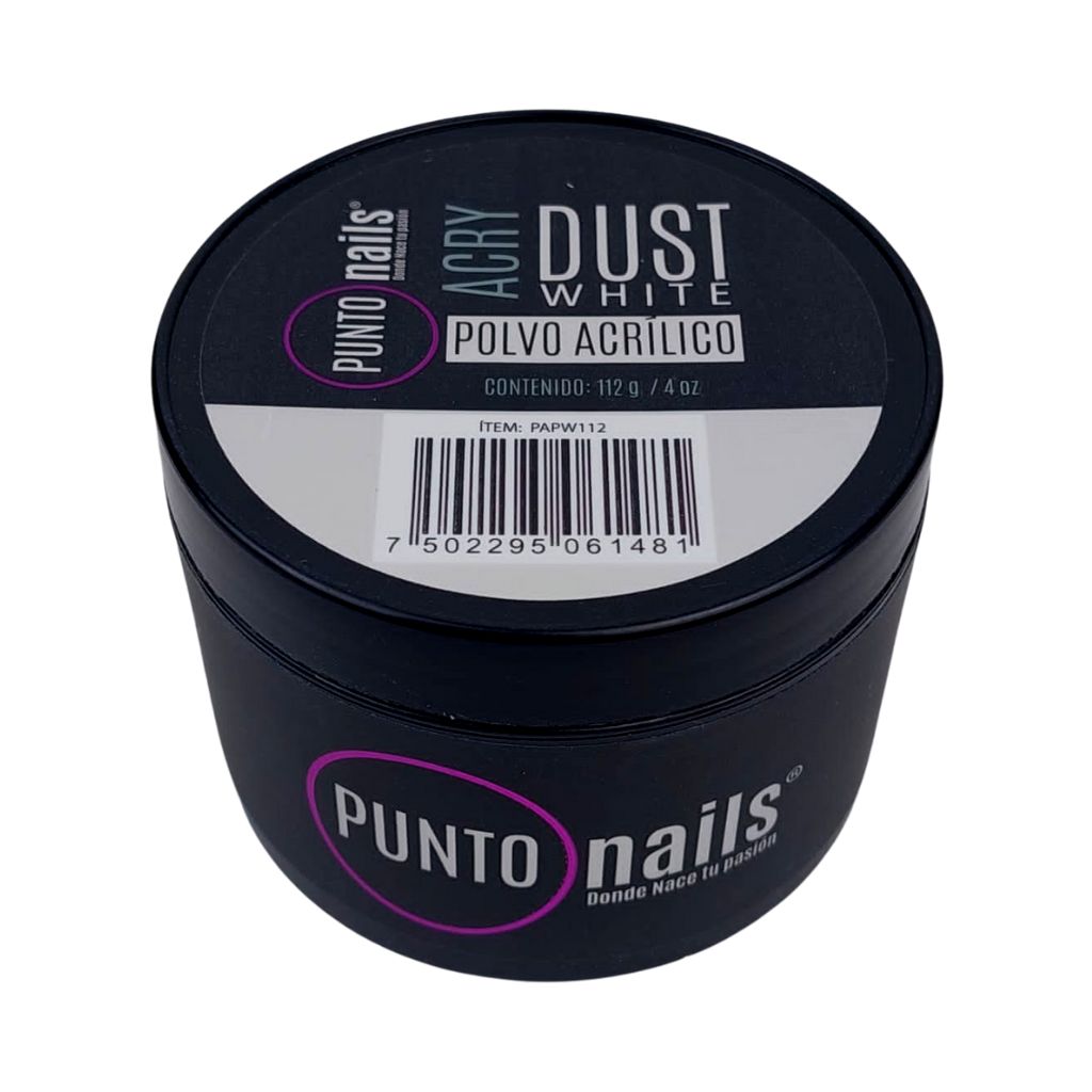 Acrílico Blanco 4 oz Punto Nails - Image 2