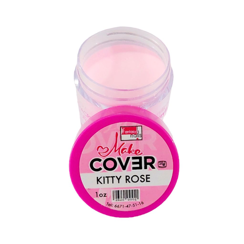 Acrílico Make Cover Kitty Rose 1 oz Fantasy Nails - Image 2