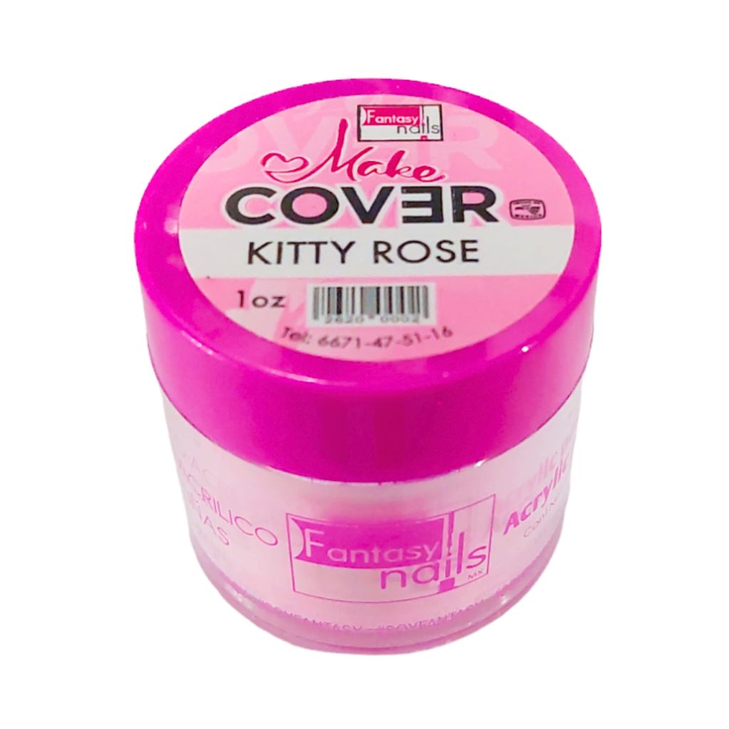 Acrílico Make Cover Kitty Rose 1 oz Fantasy Nails - Image 3