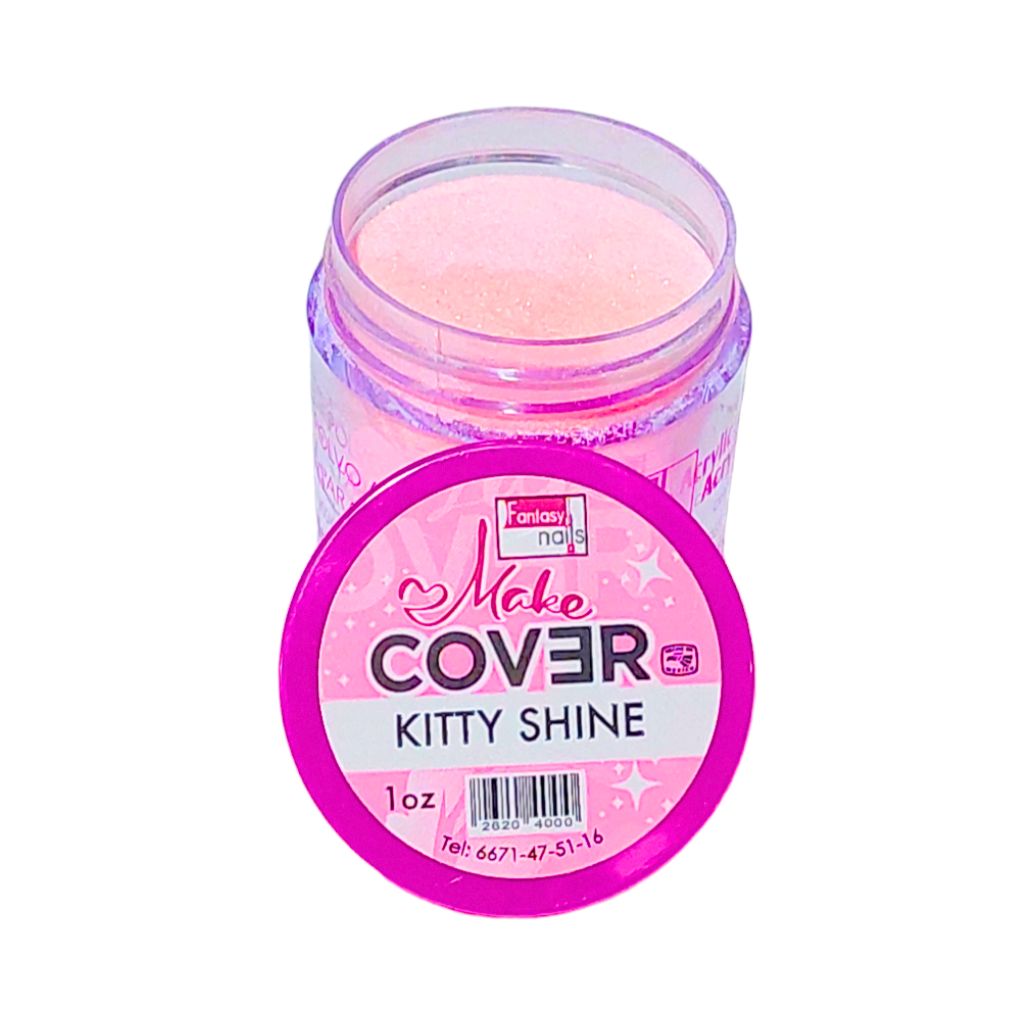 Acrílico Make Cover Kitty Shine 1 oz Fantasy Nails - Image 3