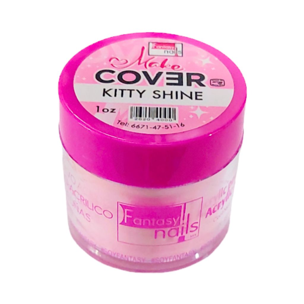 Acrílico Make Cover Kitty Shine 1 oz Fantasy Nails - Image 2