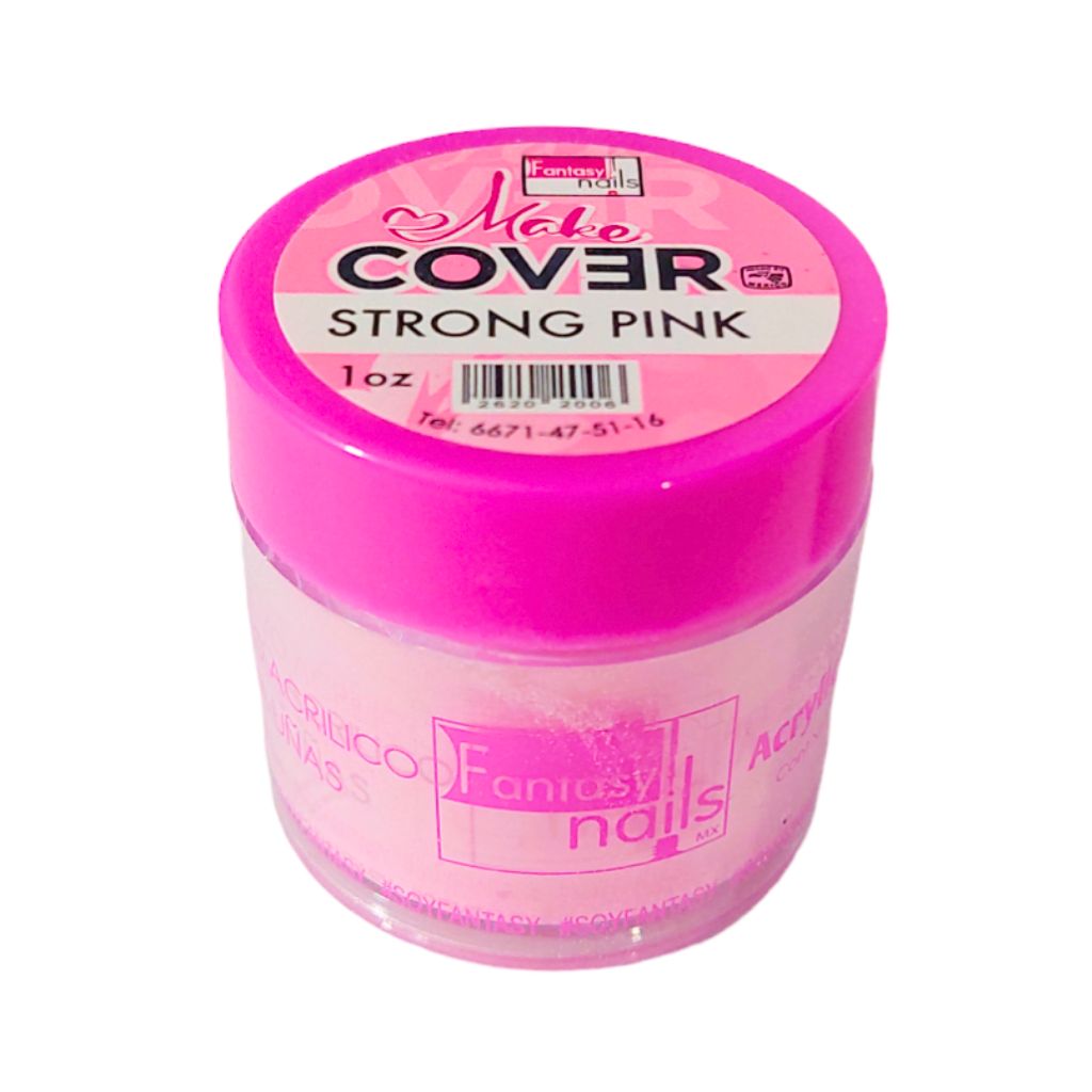 Acrílico Make Cover Strong Pink 1 oz Fantasy Nails - Image 3