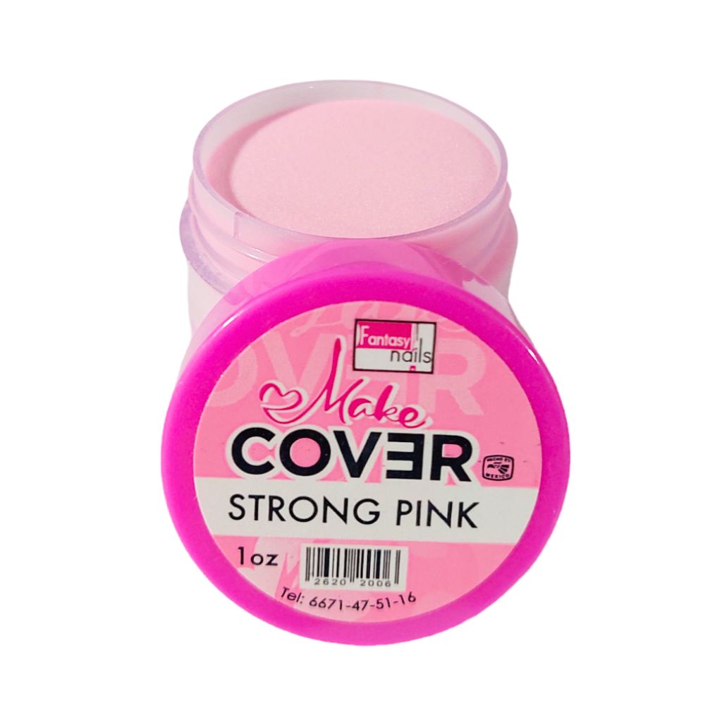 Acrílico Make Cover Strong Pink 1 oz Fantasy Nails - Image 2