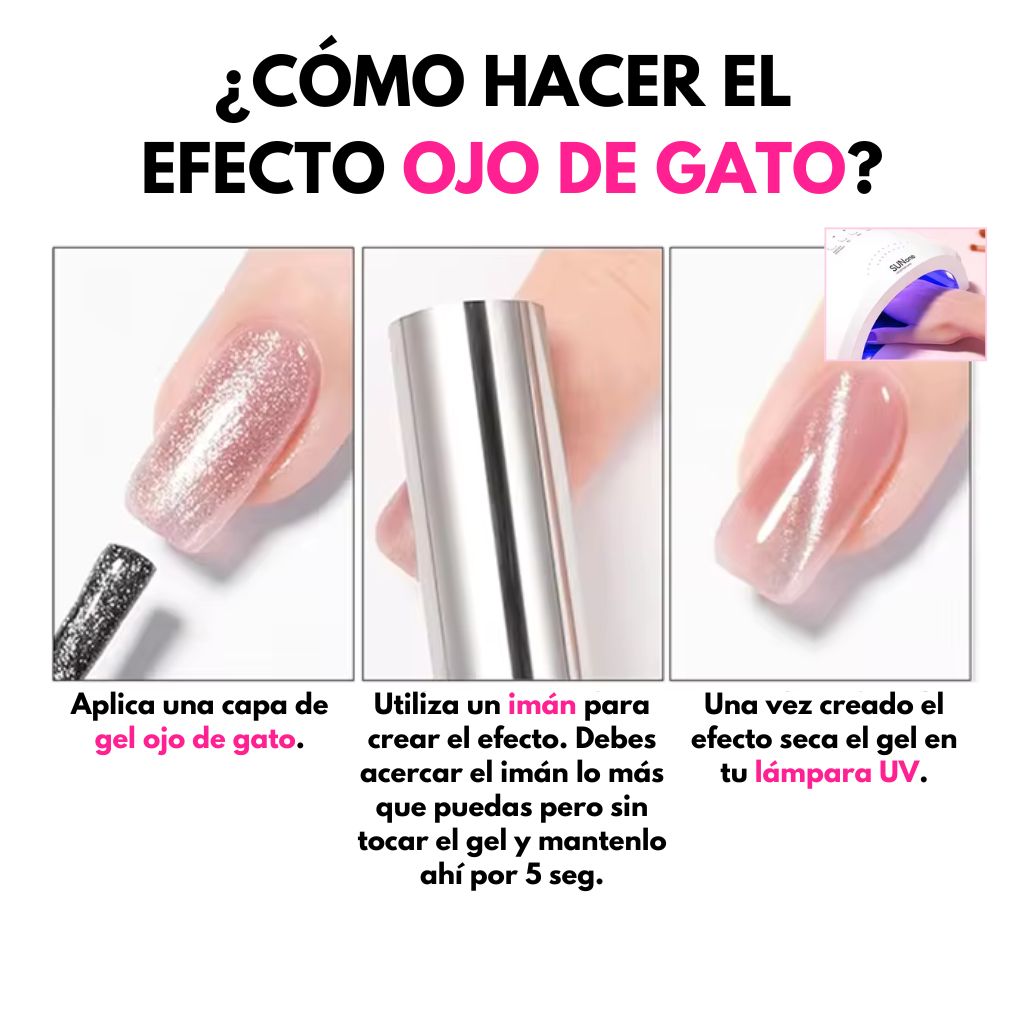 Gel Ojo de Gato #13 GC Nails - Image 3