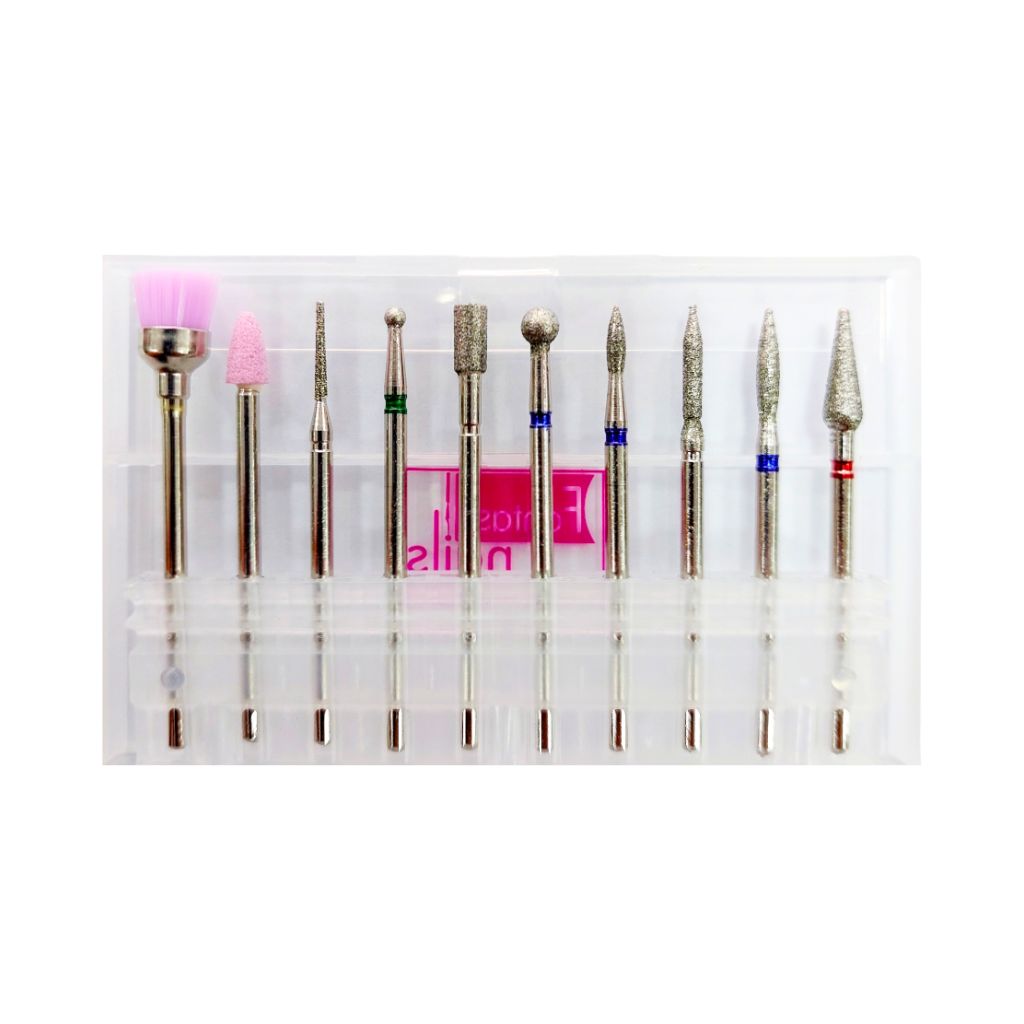 Russian Dry Manicure Bits 10 pzas Fantasy Nails - Image 3