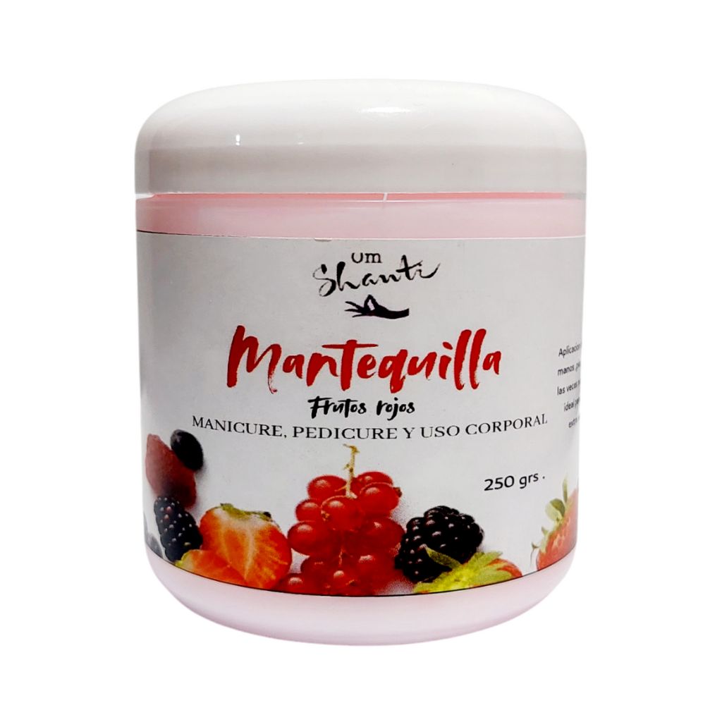 Crema Mantequilla Frutos Rojos 250 g Shanti