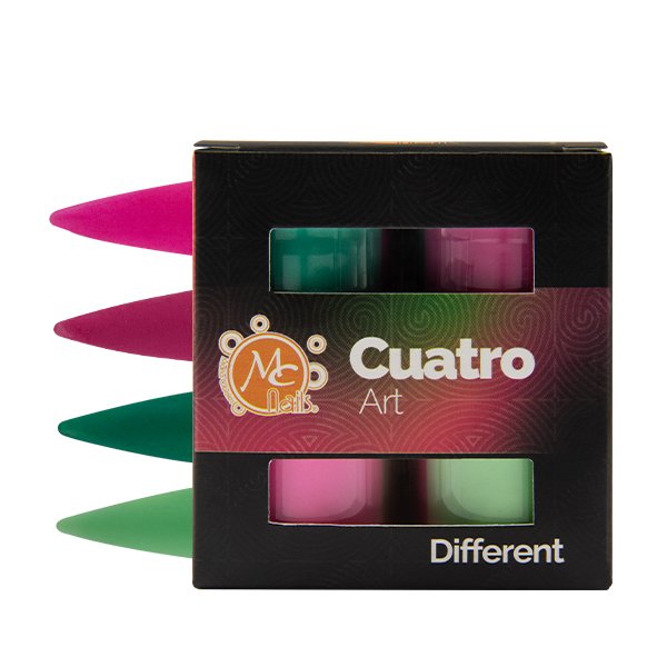 Colección de acrílicos CH4 ART DIFFERENT 4PZ