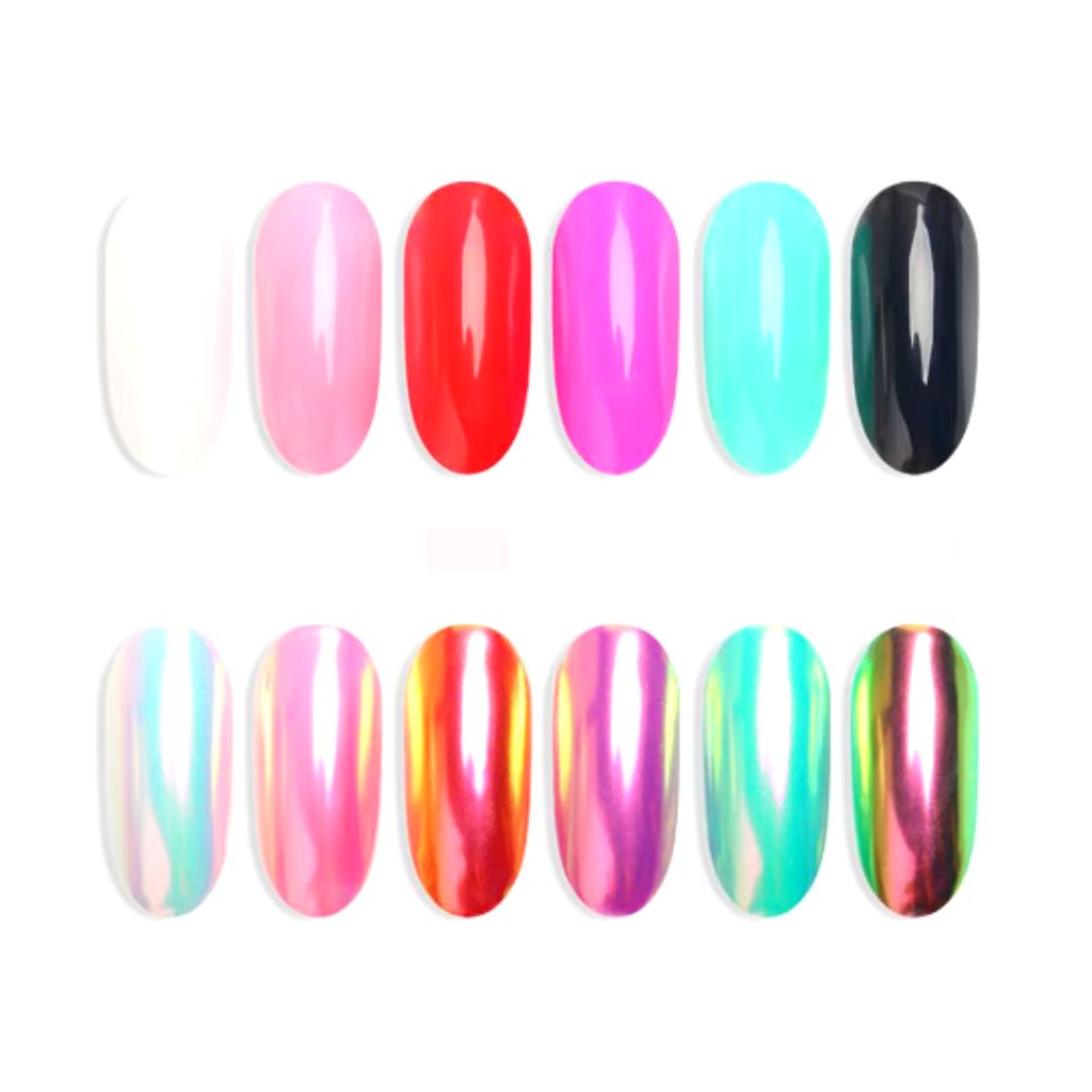 Efecto Aurora Arcoiris Fantasy Nails - Image 3