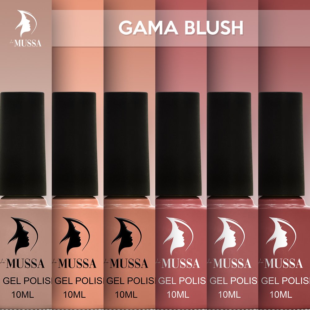 Mussa Gel Semipermanente Gama Blush