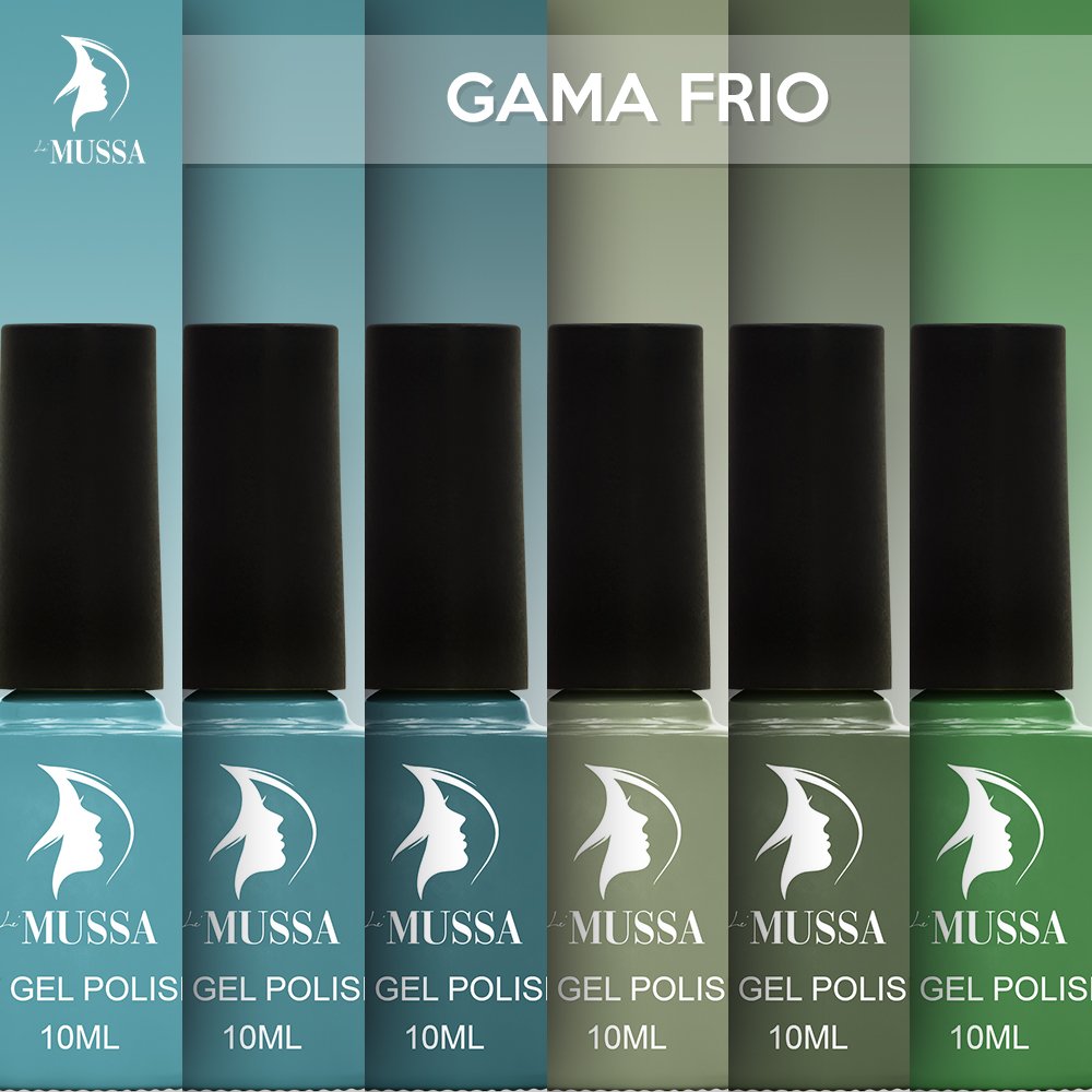 Mussa Gel Semipermanente Gama Frio