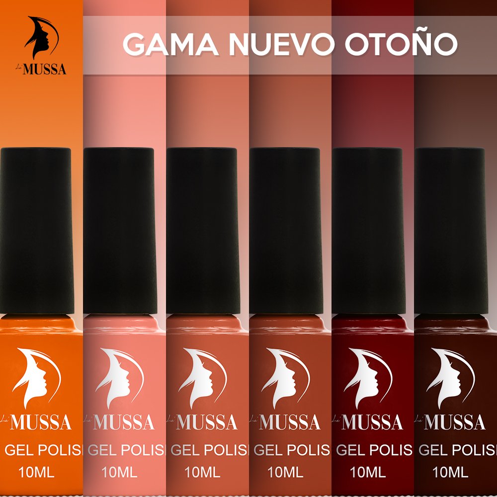Mussa Gel Semipermanente Gama Nuevo Otoño
