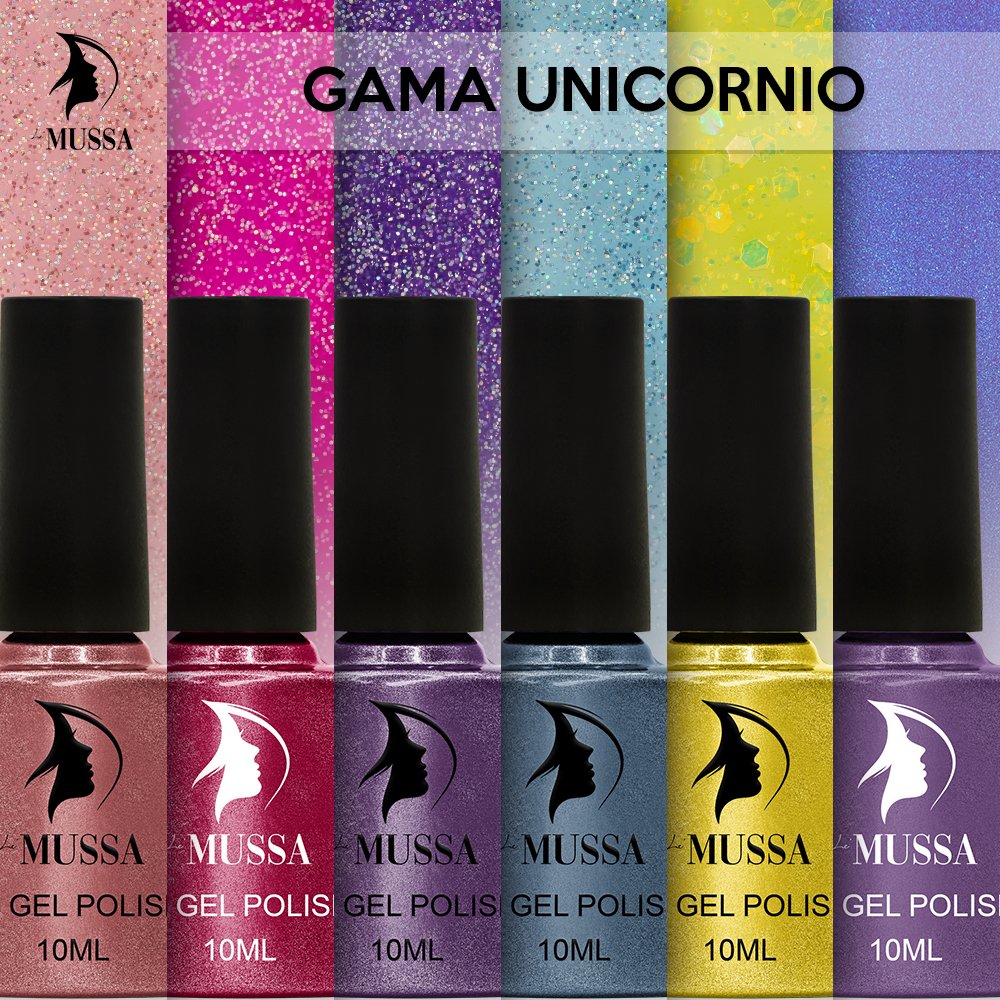 Mussa Gel Semipermanente Gama Unicornio