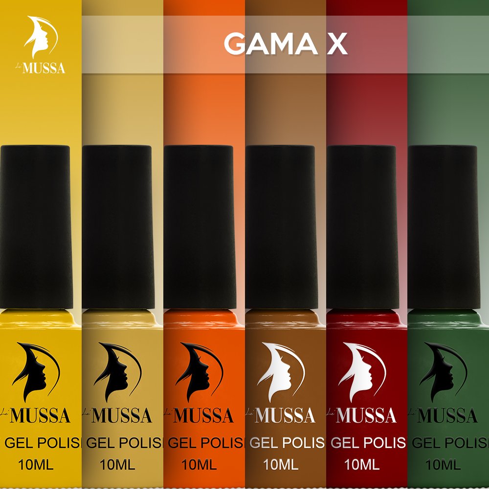 Mussa Gel Semipermanente Gama X