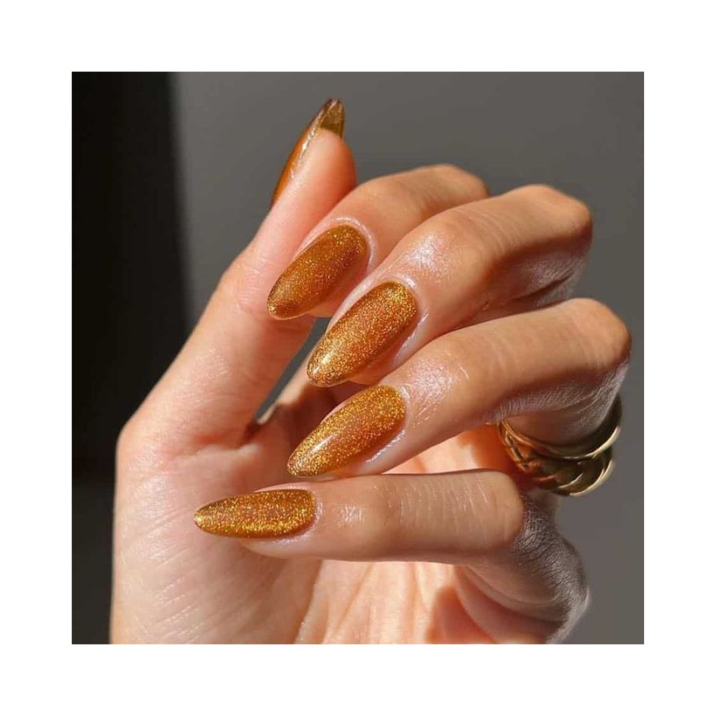 Gel Cat Eye Coppery Gold 15 ml Fantasy Nails - Image 3