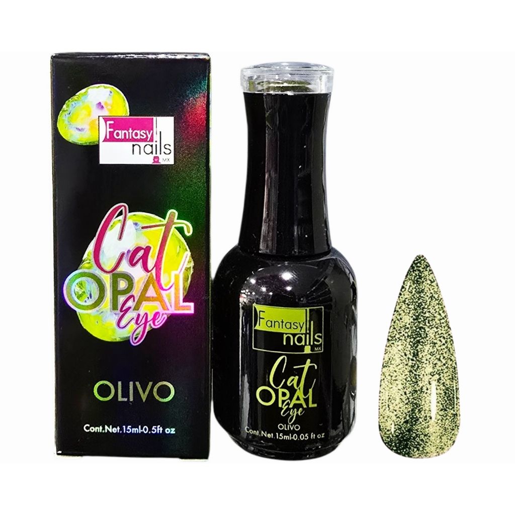 Gel Cat Eye Opal Olivo 15 ml Fantasy Nails