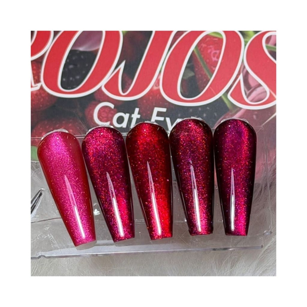 Gel Colección Cat Eye Frutos Rojos 5 pzas Fantasy Nails - Image 4