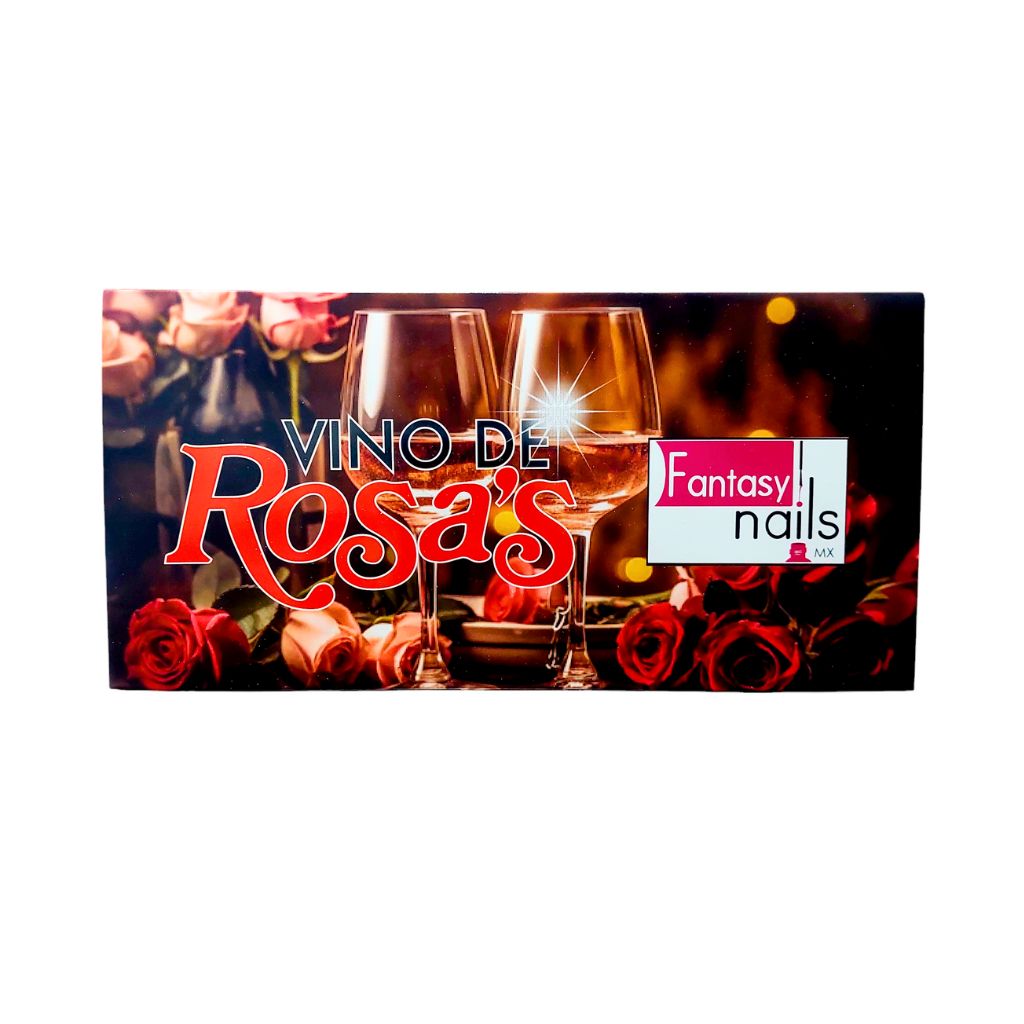 Gel Colección Vino de Rosas 6 pzas Fantasy Nails - Image 2