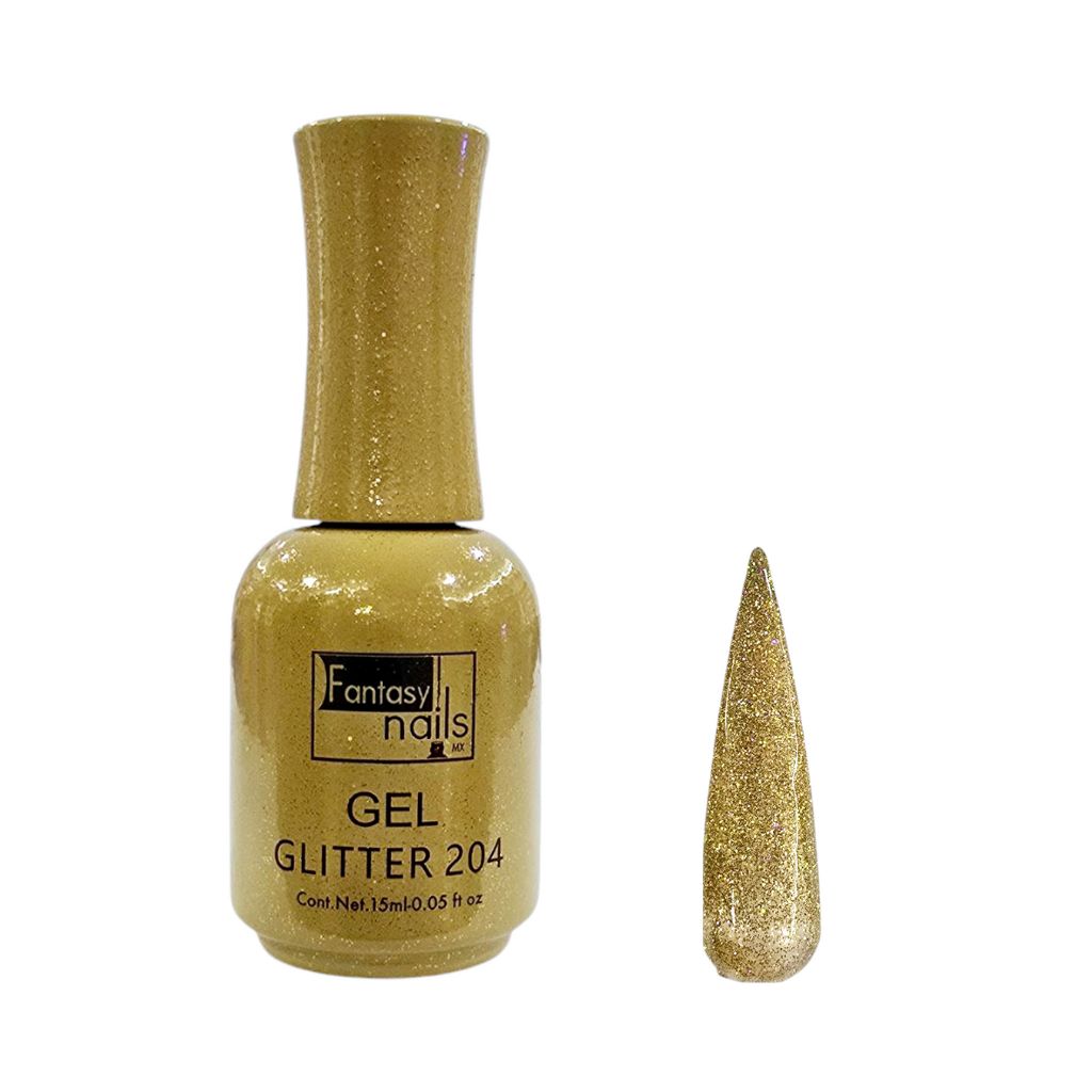 Gel Glitter 204 15 ml Fantasy Nails