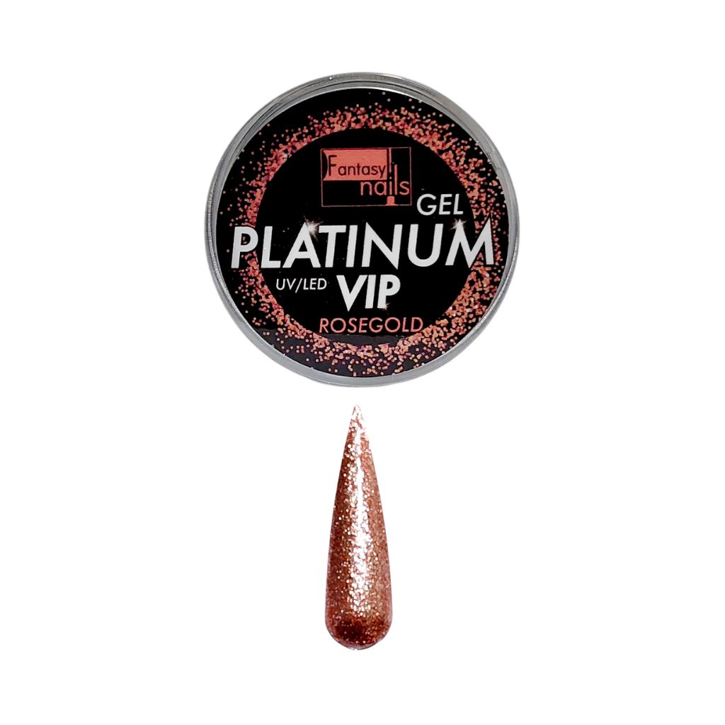 Gel Platinium Rose Gold VIP Fantasy Nails