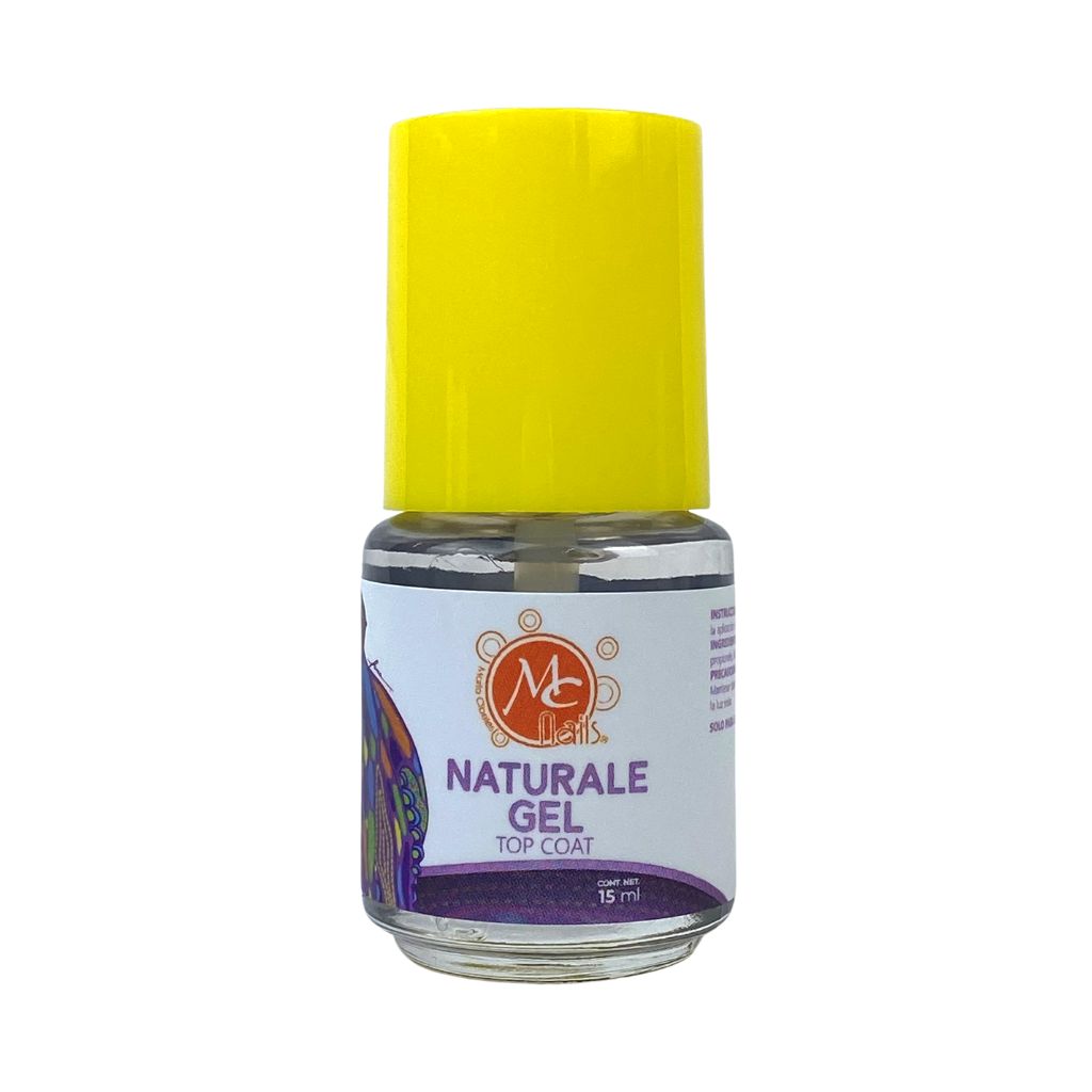Gel Top Coat Natural Gel (Sin Lámpara) 15 ml MC Nails