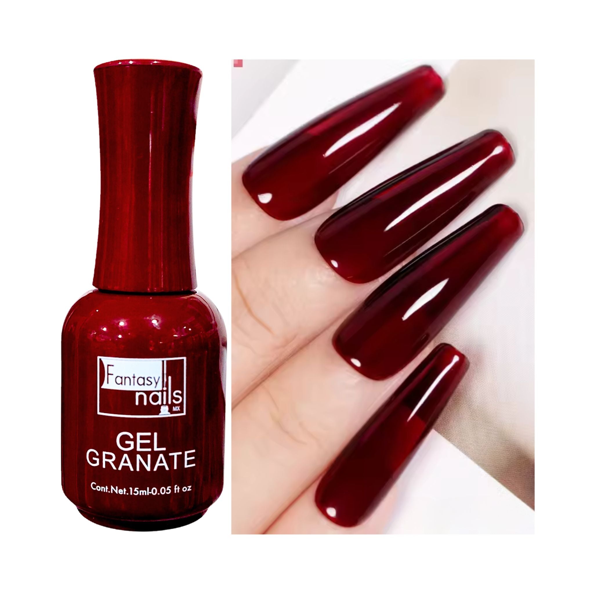 Gel #16 Granate 15 ml Fantasy Nails - Image 2
