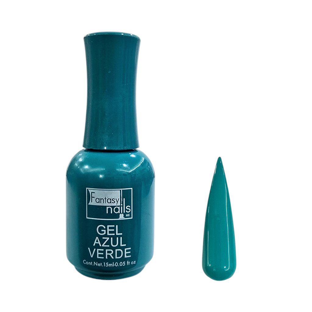 Gel #63 Azul Verde 15 ml Fantasy Nails