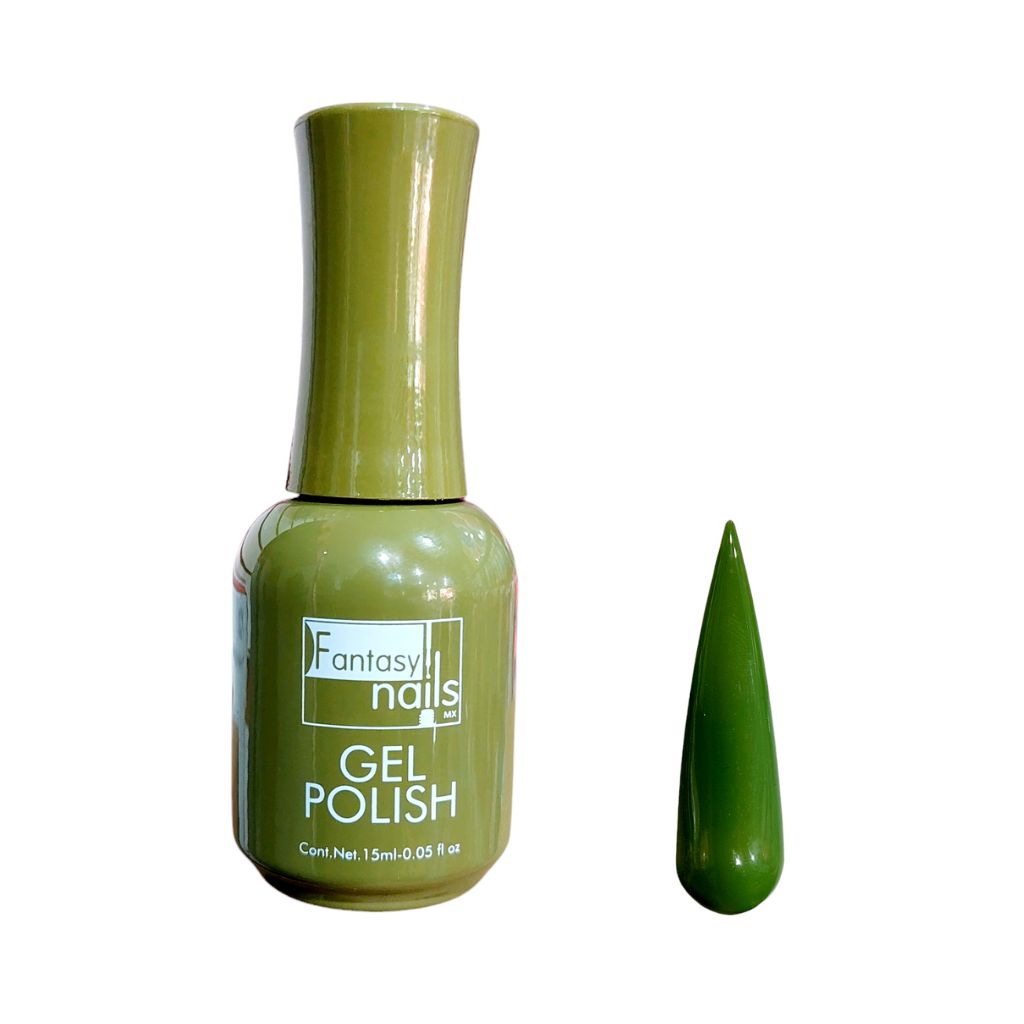 Gel #6 Verde Olivo 15 ml Fantasy Nails