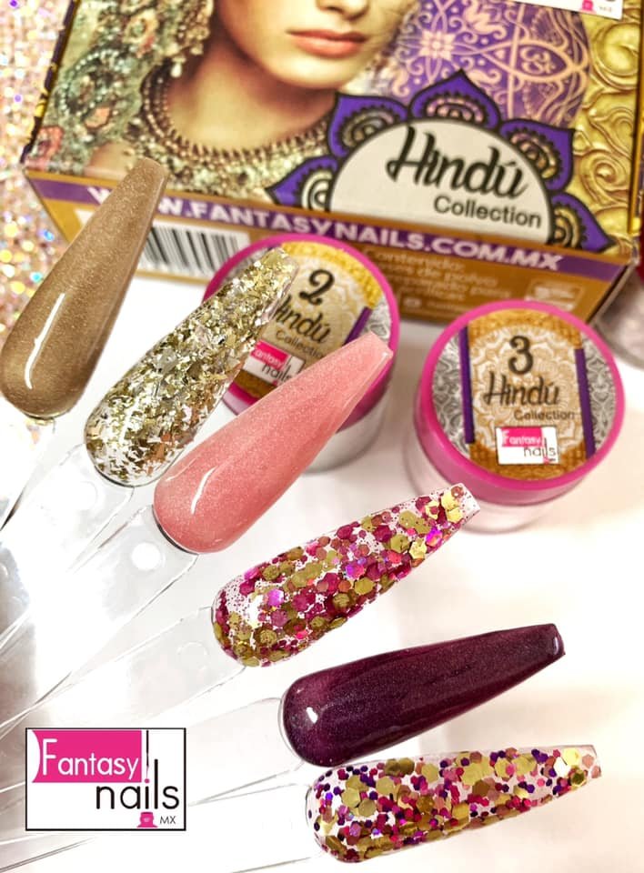 Collection Hindu Fantasy Nails (6 Acrílicos)