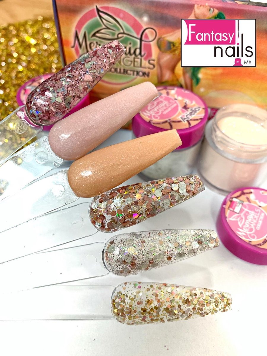 Collection Mermaid Angels Fantasy Nails