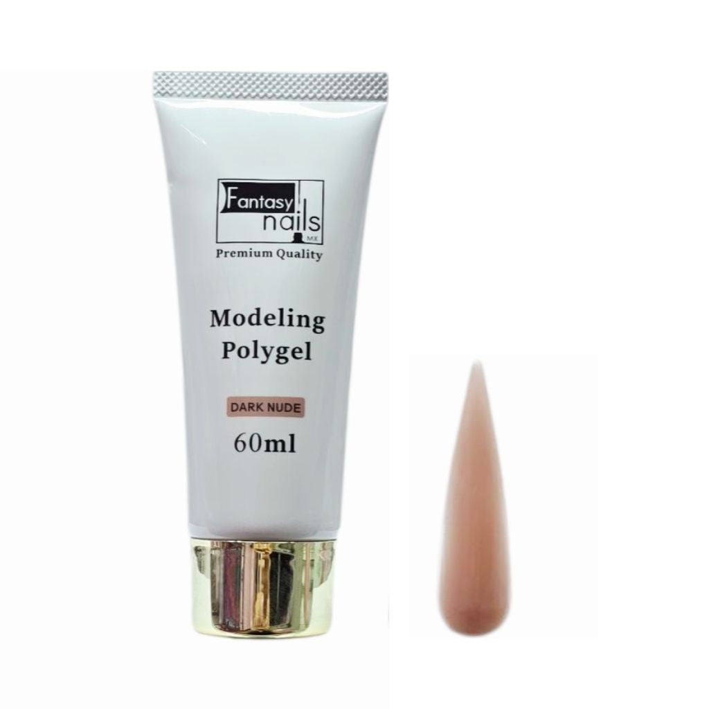 Modeling Polygel Dark Nude 60 ml Fantasy Nails