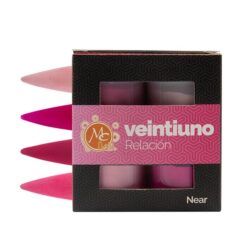 Colección de Polvo Acrílico CH21 RELACIÓN NEAR 4PZ MC Nails