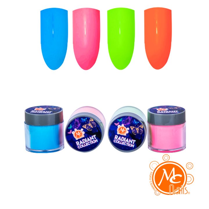 Polvo acrílico Radiant Azul MC