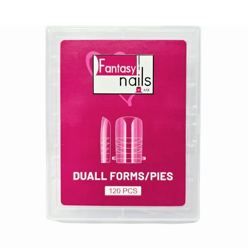 Tip Dual Forms Pies 120 pzas Fantasy Nails